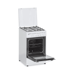Cocina de gas con horno Svan SKKG4500TM 4 zonas 55L con tapa blanco 50 cm - Imagen 3