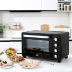 Horno de sobremesa Power Flame Homcom 32L 1600W negro 33,5×52,2×38,1 cm - Imagen 3